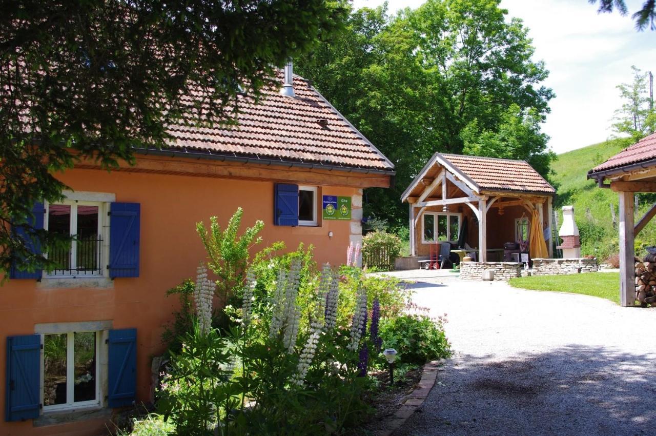 Le Moulin Des Oyes Bed and Breakfast Censeau Exteriör bild